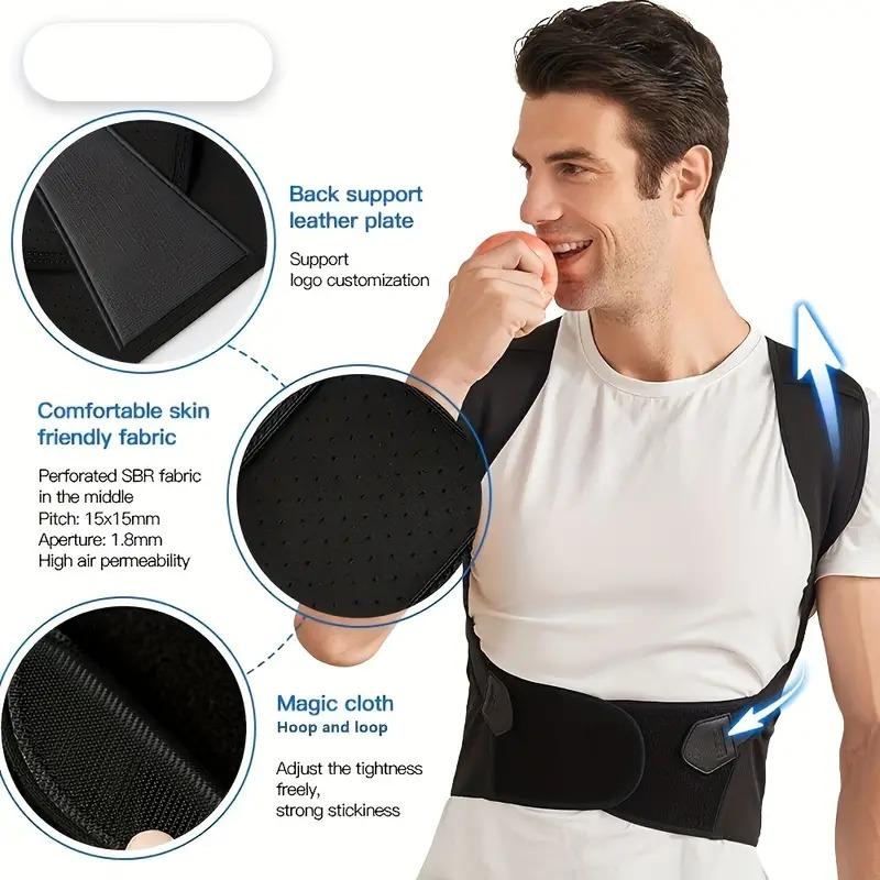 Adjustable Back Posture Corrector – Pain Relief Support Belt for Men & Women