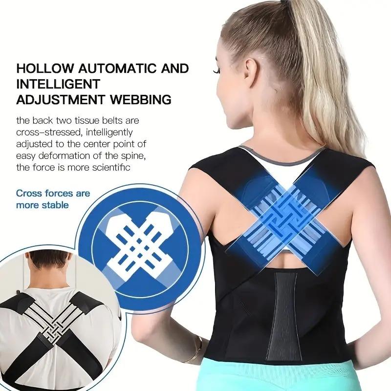 Adjustable Back Posture Corrector – Pain Relief Support Belt for Men & Women