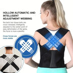 Adjustable Back Posture Corrector – Pain Relief Support Belt for Men & Women